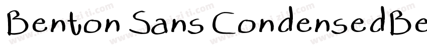 Benton Sans CondensedBenton Sans字体转换